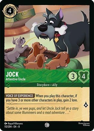 Image of Jock - Attentive Uncle (112/204) - Reign of Jafar