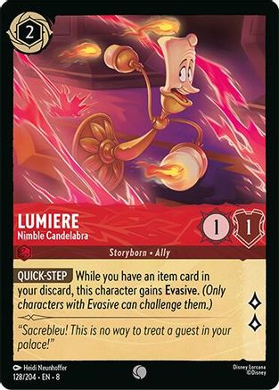 Image of Lumiere - Nimble Candelabra (128/204) - Reign of Jafar