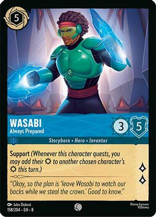 Image of Wasabi - Always Prepared (158/204) - Reign of Jafar