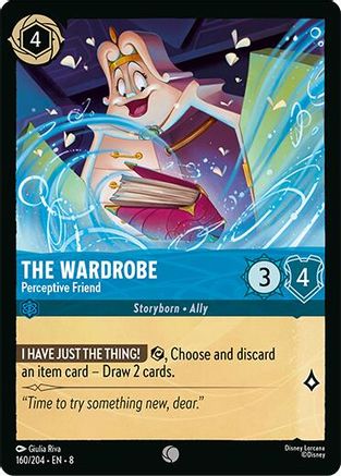 Image of The Wardrobe - Perceptive Friend (160/204) - Reign of Jafar Cold Foil