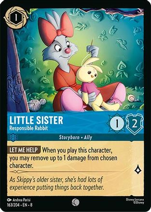 Image of Little Sister - Responsible Rabbit (163/204) - Reign of Jafar