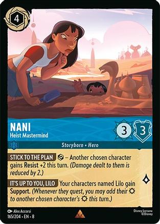 Image of Nami - Heist Mastermind (165/204) - Reign of Jafar Cold Foil