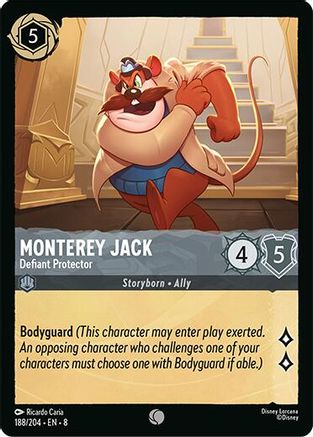 Image of Monterey Jack - Defiant Protector (188/204) - Reign of Jafar Cold Foil