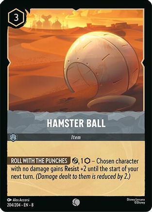 Image of Hamster Ball (204/204) - Reign of Jafar Cold Foil