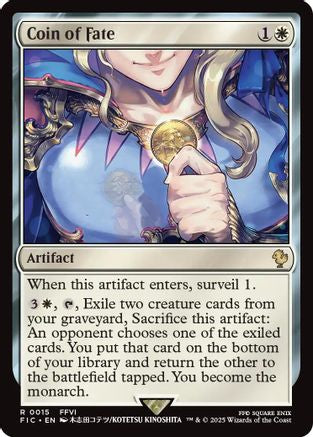 Image of Coin of Fate (FIC-015) - Commander: FINAL FANTASY