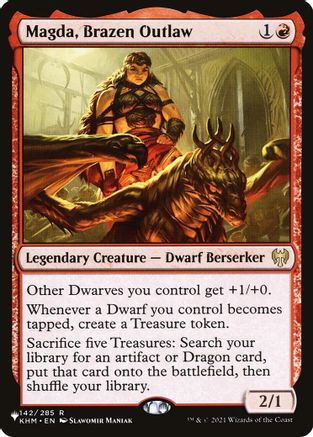 Image of Magda, Brazen Outlaw (LIST-142/285) - The List Reprints