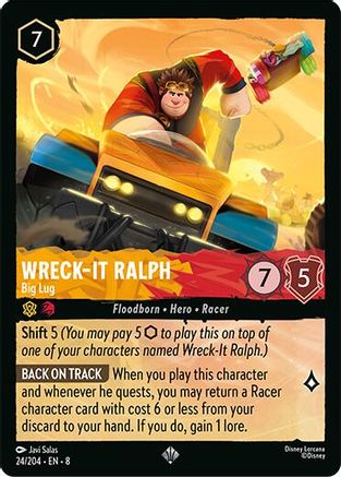 Image of Wreck-It Ralph - Big Lug (24/204) - Reign of Jafar Cold Foil