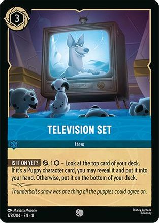 Image of Television Set (178/204) - Reign of Jafar Cold Foil