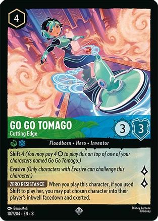 Image of Go Go Tomago - Cutting Edge (107/204) - Reign of Jafar