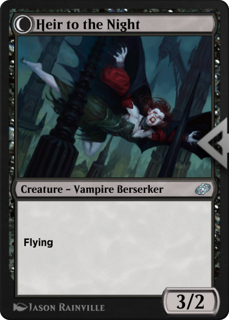Image of Heir of Falkenrath // Heir to the Night (J21-338) - Jumpstart: Historic Horizons: (Double Faced Transform)