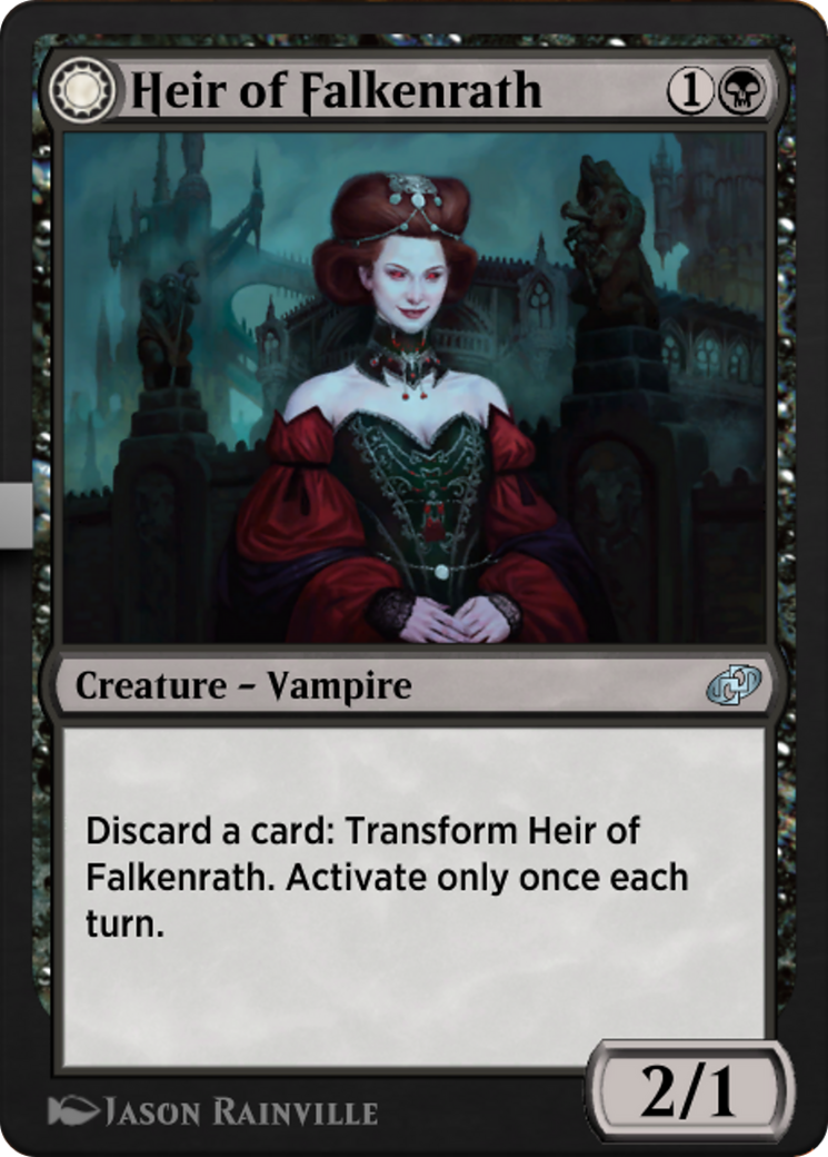 Image of Heir of Falkenrath // Heir to the Night (J21-338) - Jumpstart: Historic Horizons: (Double Faced Transform)