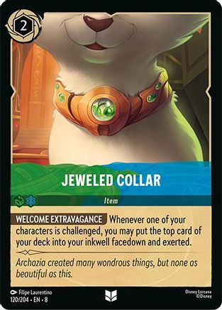 Image of Jeweled Collar (120/204) - Reign of Jafar