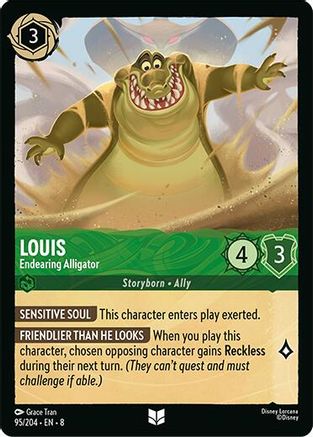 Image of Louis - Endearing Alligator (95/204) - Reign of Jafar