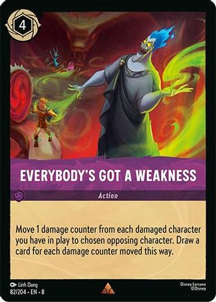 Image of Everybody's Got A Weakness (82/204) - Reign of Jafar Cold Foil