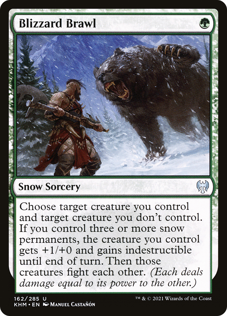 Image of Blizzard Brawl (KHM-162) - Kaldheim: (snow)