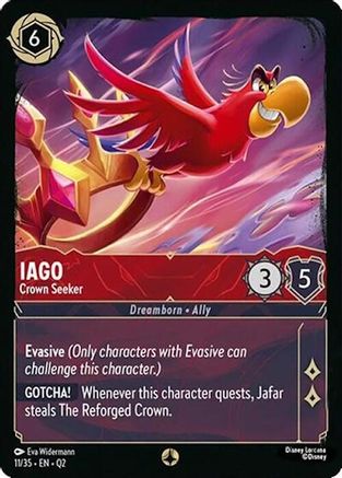 Image of Iago - Crown Seeker (11/35) - Illumineers Quest Palace Heist