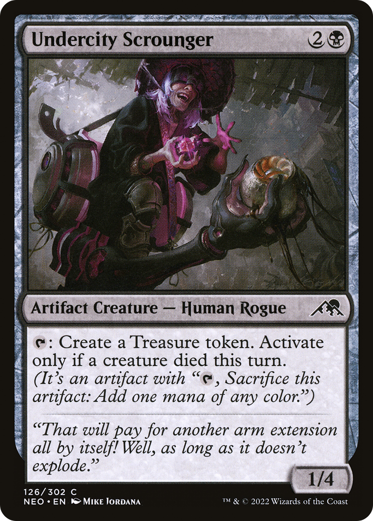 Image of Undercity Scrounger (NEO-126) - Kamigawa: Neon Dynasty