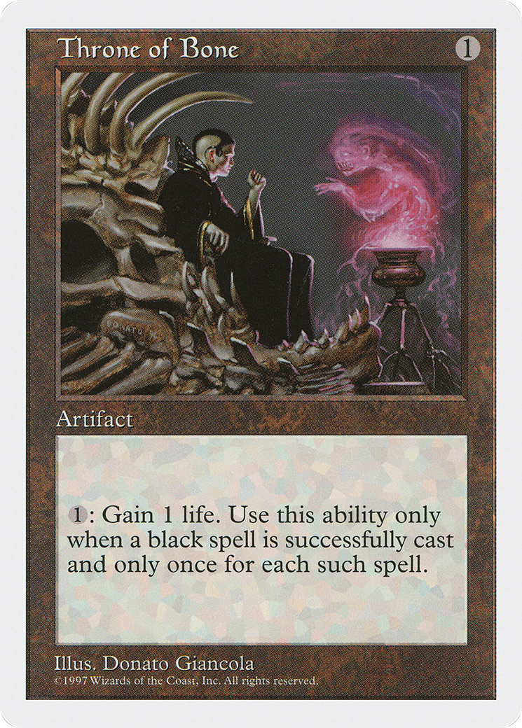Image of Throne of Bone (5ED-) - Fifth Edition