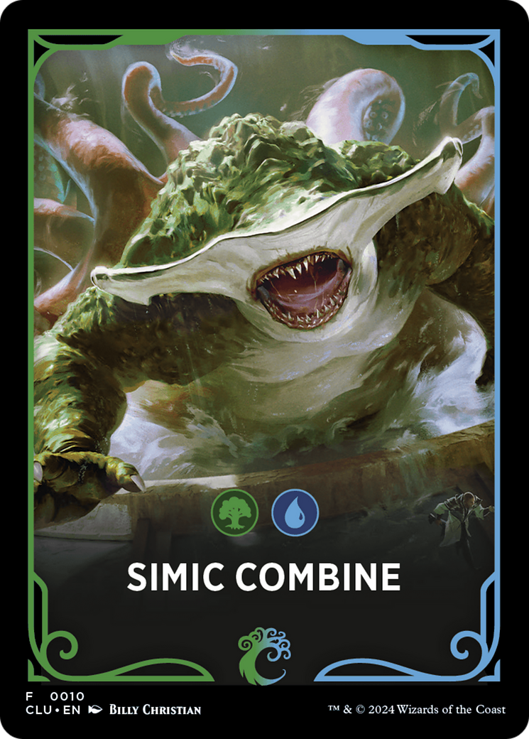 Image of Simic Combine (FCLU-010) - Ravnica: Clue Edition Front Cards