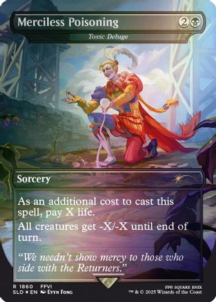 Image of Merciless Poisoning - Toxic Deluge (Rainbow Foil) (SLD-1860) - Secret Lair Drop Series Foil