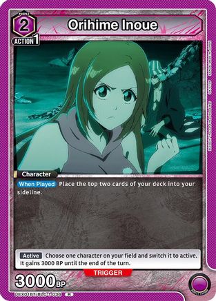 Image of Orihime Inoue (036) (UEX01BT/BLC-1-036) - UEX01BT BLEACH ThousandYear Blood War Vol2 Foil