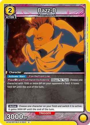 Image of Bazz-B (UEX01BT/BLC-2-003) - UEX01BT BLEACH ThousandYear Blood War Vol2