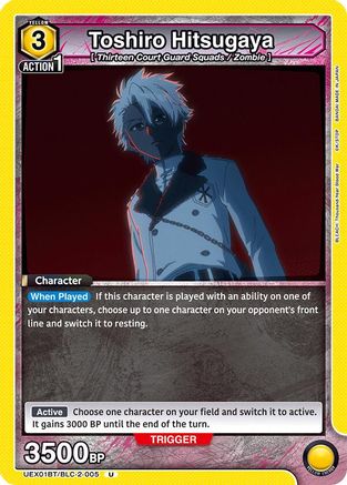 Image of Toshiro Hitsugaya (005) (UEX01BT/BLC-2-005) - UEX01BT BLEACH ThousandYear Blood War Vol2