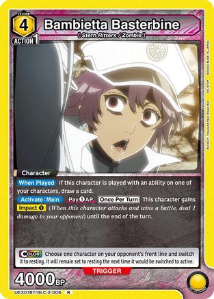 Image of Bambietta Basterbine (UEX01BT/BLC-2-006) - UEX01BT BLEACH ThousandYear Blood War Vol2 Foil