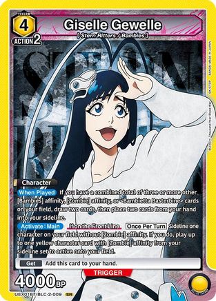 Image of Giselle Gewelle (009) (UEX01BT/BLC-2-009) - UEX01BT BLEACH ThousandYear Blood War Vol2 Foil