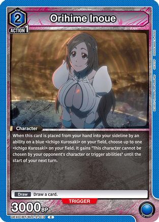 Image of Orihime Inoue (013) (UEX01BT/BLC-2-013) - UEX01BT BLEACH ThousandYear Blood War Vol2