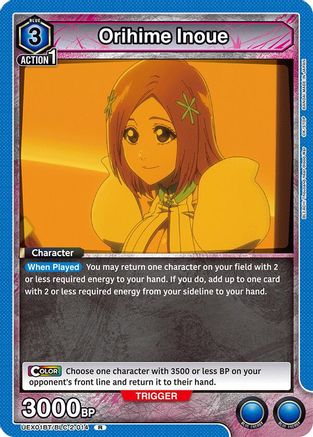 Image of Orihime Inoue (014) (UEX01BT/BLC-2-014) - UEX01BT BLEACH ThousandYear Blood War Vol2 Foil