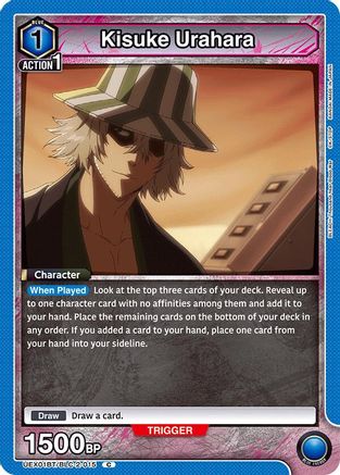 Image of Kisuke Urahara (015) (UEX01BT/BLC-2-015) - UEX01BT BLEACH ThousandYear Blood War Vol2