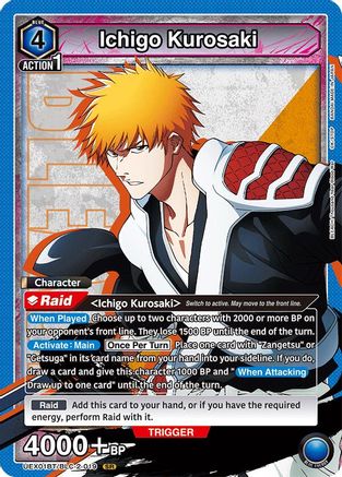Image of Ichigo Kurosaki (019) (UEX01BT/BLC-2-019) - UEX01BT BLEACH ThousandYear Blood War Vol2 Foil