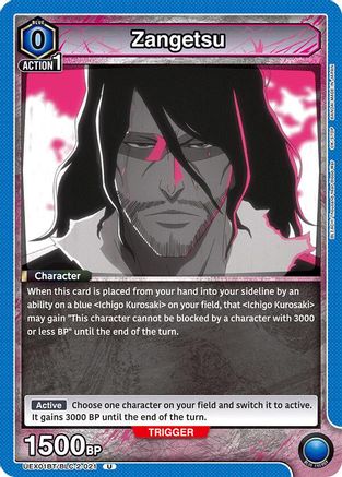 Image of Zangetsu (UEX01BT/BLC-2-021) - UEX01BT BLEACH ThousandYear Blood War Vol2