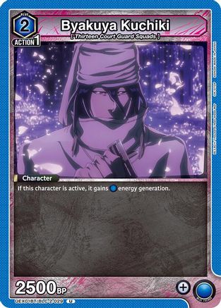 Image of Byakuya Kuchiki (029) (UEX01BT/BLC-2-029) - UEX01BT BLEACH ThousandYear Blood War Vol2