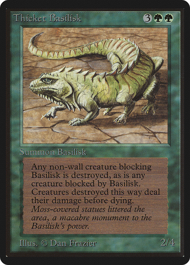 Image of Thicket Basilisk (LEB-) - Limited Edition Beta