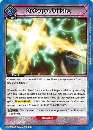 Image of Getsuga Jujisho (UEX01BT/BLC-2-046) - UEX01BT BLEACH ThousandYear Blood War Vol2 Foil