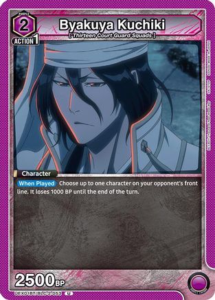 Image of Byakuya Kuchiki (053) (UEX01BT/BLC-2-053) - UEX01BT BLEACH ThousandYear Blood War Vol2