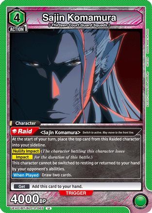 Image of Sajin Komamura (UEX01BT/BLC-2-065) - UEX01BT BLEACH ThousandYear Blood War Vol2