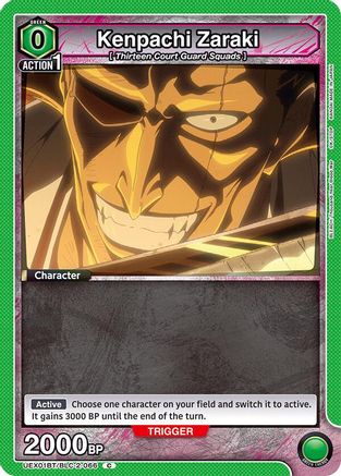 Image of Kenpachi Zaraki (066) (UEX01BT/BLC-2-066) - UEX01BT BLEACH ThousandYear Blood War Vol2