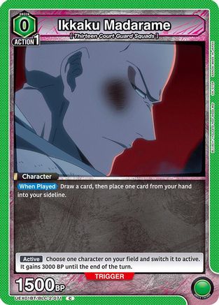 Image of Ikkaku Madarame (UEX01BT/BLC-2-071) - UEX01BT BLEACH ThousandYear Blood War Vol2