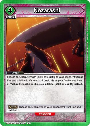 Image of Nozarashi (UEX01BT/BLC-2-073) - UEX01BT BLEACH ThousandYear Blood War Vol2