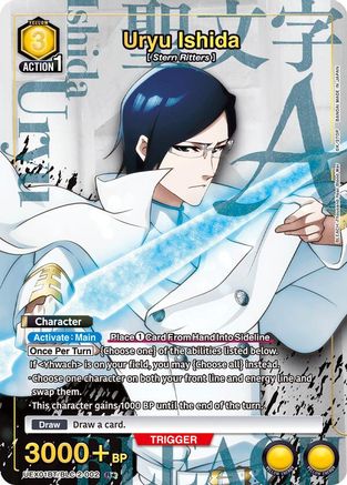 Image of Uryu Ishida (R*) (UEX01BT/BLC-2-002) - UEX01BT BLEACH ThousandYear Blood War Vol2 Foil