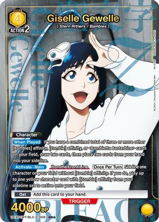 Image of Giselle Gewelle (009) (SR*) (UEX01BT/BLC-2-009) - UEX01BT BLEACH ThousandYear Blood War Vol2 Foil