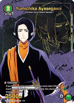 Image of Yumichika Ayasegawa (C*) (UEX01BT/BLC-2-062) - UEX01BT BLEACH ThousandYear Blood War Vol2 Foil