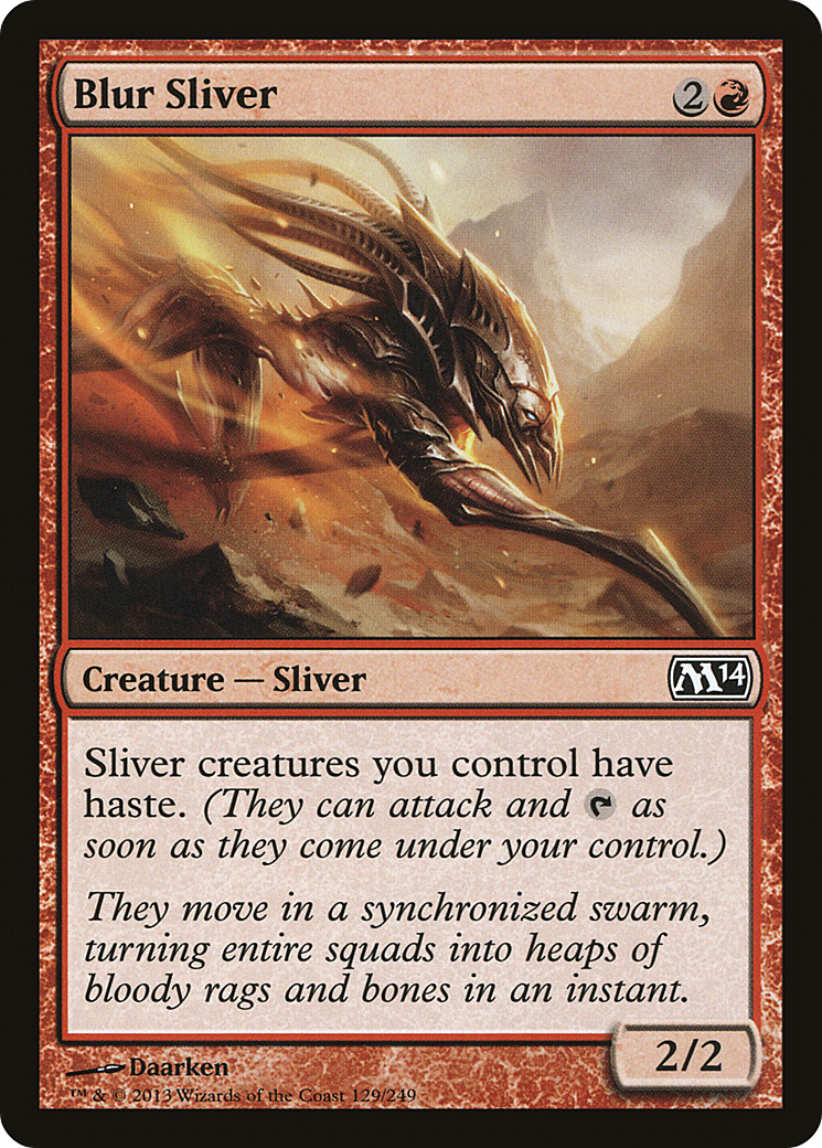 Image of Blur Sliver (M14-129) - Magic 2014