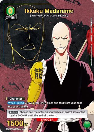 Image of Ikkaku Madarame (C*) (UEX01BT/BLC-2-071) - UEX01BT BLEACH ThousandYear Blood War Vol2 Foil