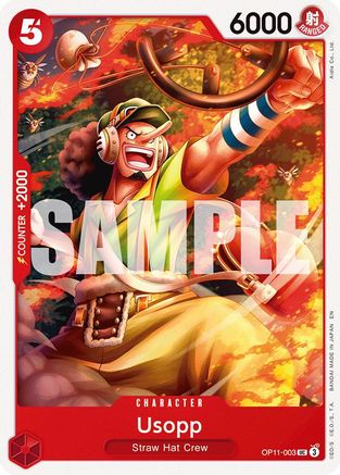 Image of Usopp (OP11-003) - A Fist of Divine Speed