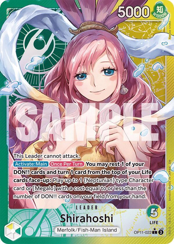 Shirahoshi (022) (Alternate Art) - A Fist of Divine Speed (OP11)