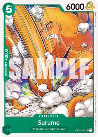 Image of Surume (OP11-032) - A Fist of Divine Speed
